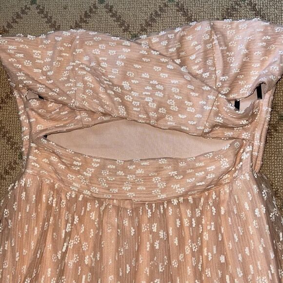 Marjorelle strapless floral lace NWOT  M - Picture 2 of 11